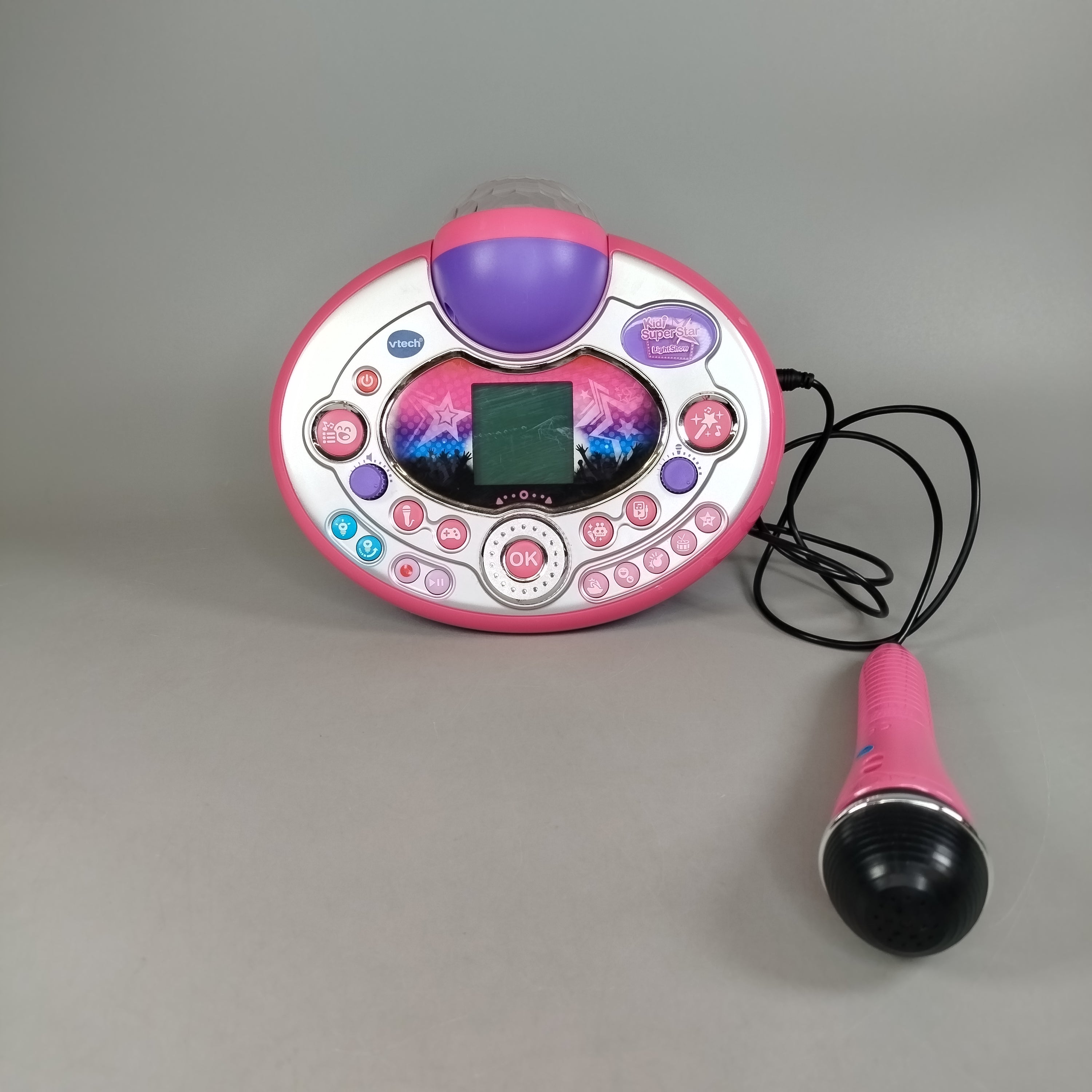 VTech Kidi Super Star LightShow Karaoke-Maschine, gebraucht, ab 6 Jahre